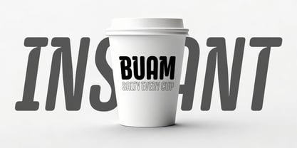 Buam Font Poster 2