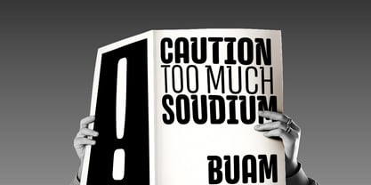 Buam Font Poster 9