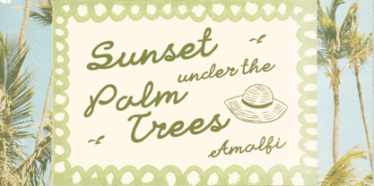 Nice Gourmet Font Poster 2