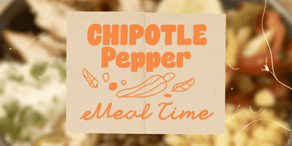 Nice Gourmet Font Poster 7