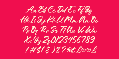 Regal Drownfall Font Poster 7