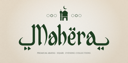 Al Bahjah Font Poster 3