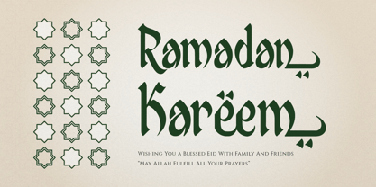 Al Bahjah Font Poster 6