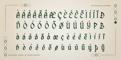 Al Bahjah Font Poster 11