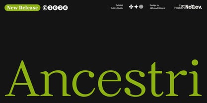 Ancestri Font Poster 1