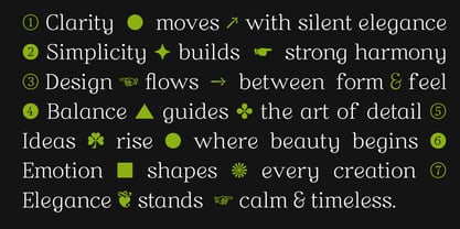 Ancestri Font Poster 15