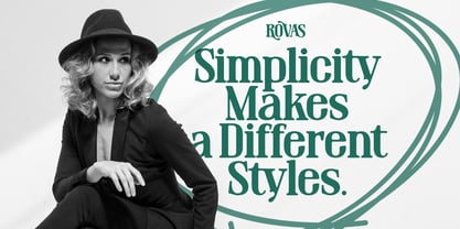 Rovas Font Poster 6