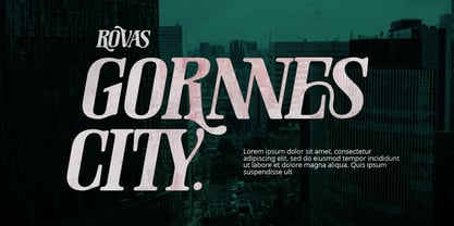 Rovas Font Poster 2