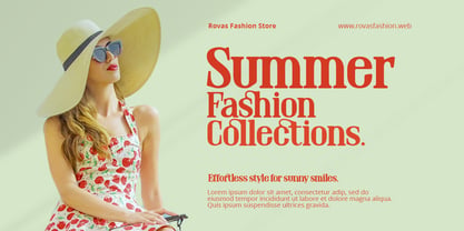 Rovas Font Poster 4
