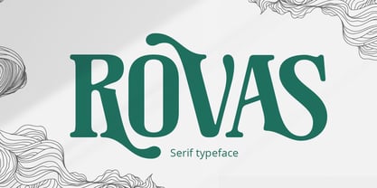 Rovas Font Poster 1