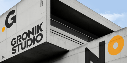 Gronik Font Poster 3