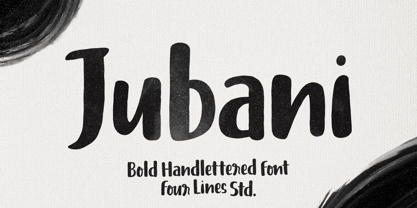Jubani Font Poster 1