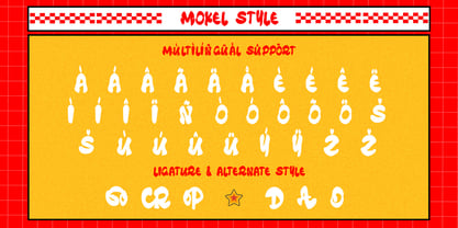Mokel Font Poster 10