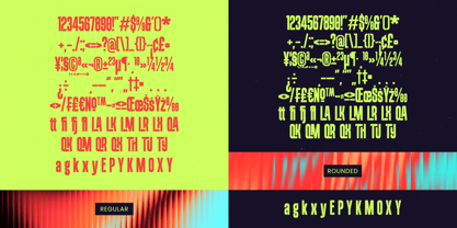 Beqarins Rounded Font Poster 8