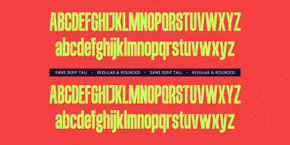 Beqarins Rounded Font Poster 2
