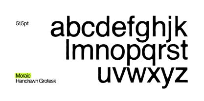Moraic Font Poster 4