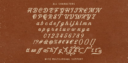 Mestain Font Poster 5