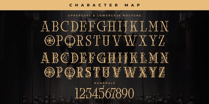 Noctune Font Poster 7