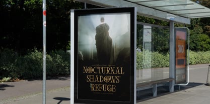 Noctune Font Poster 4