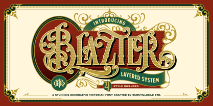 Blazter Font Poster 1
