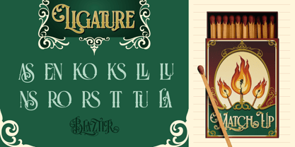 Blazter Font Poster 6