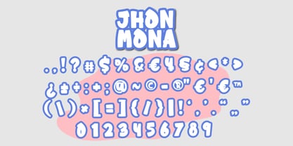 Jhon Mona Font Poster 7