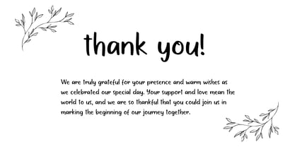 Pretty Amelina Font Poster 3