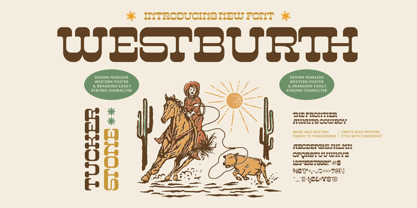 Westburth Font Poster 1