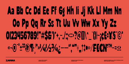 Stretchy Organic Font Poster 10