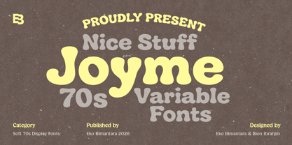 Joyme Font Poster 1
