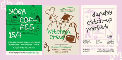 Wronghand Font Poster 4