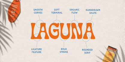 Laguna Tropic Font Poster 11