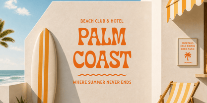 Laguna Tropic Font Poster 3