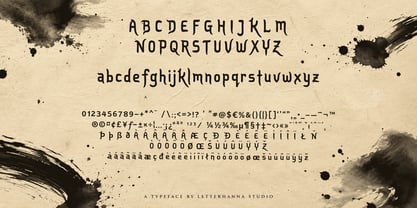 Baruzen Karma Font Poster 2