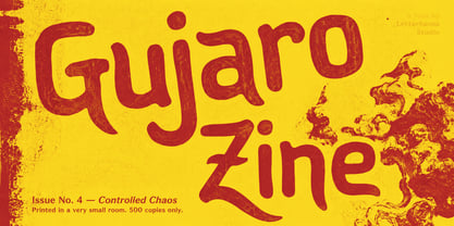 Baruzen Karma Font Poster 9