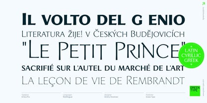 Artica Pro Font Poster 6