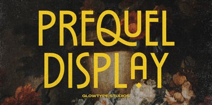 Prequel Font Poster 1