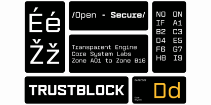 Gatecode Font Poster 10