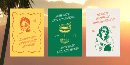 Saeton Markers Font Poster 6