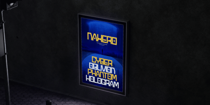 Naxero Font Poster 9