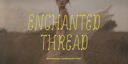 Enchanted Thread Font Poster 1