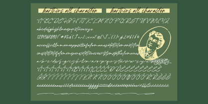 Karthins Font Poster 10