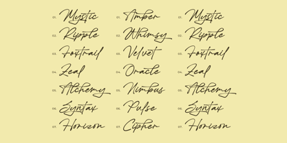 Karthins Font Poster 7