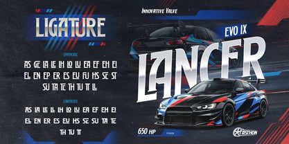 Fasthon Font Poster 4