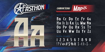 Fasthon Font Poster 1