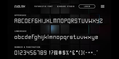 Evolnix Font Poster 6