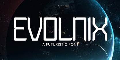 Evolnix Font Poster 1