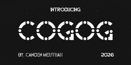 Cogog Font Poster 1
