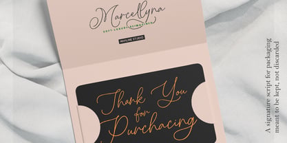 Marcellyna Font Poster 12