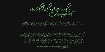 Marcellyna Font Poster 10